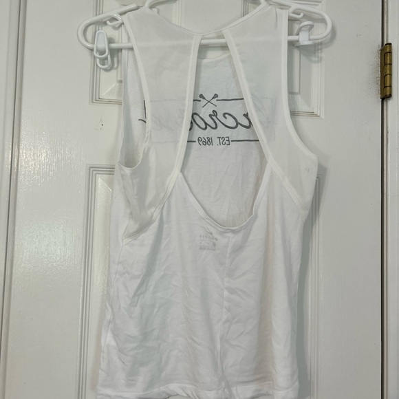 White Nike lacrosse tank top - Picture 3 of 4
